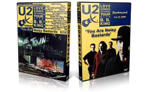 Artwork Cover of U2 1989-12-14 DVD Dortmund Audience
