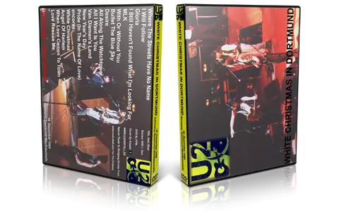 Artwork Cover of U2 1989-12-16 DVD Dortmund Audience