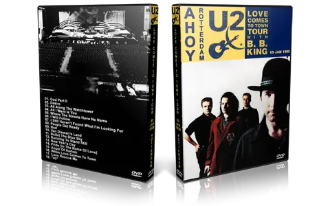 Artwork Cover of U2 1990-01-05 DVD Rotterdam Audience