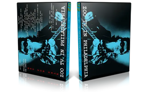 Artwork Cover of U2 1992-03-10 DVD Philadelphia Audience