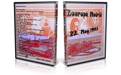 Artwork Cover of U2 1993-05-22 DVD Madrid Audience
