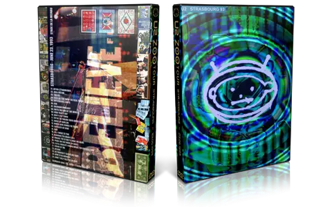 Artwork Cover of U2 1993-06-23 DVD Strasbourg Audience