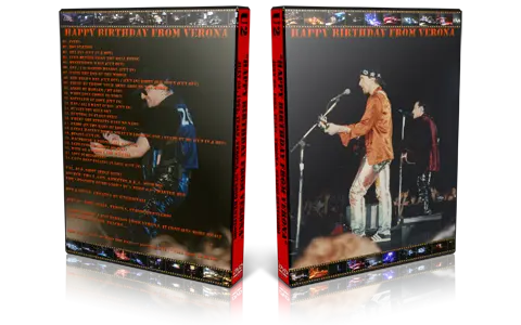 Artwork Cover of U2 1993-07-02 DVD Verona Audience