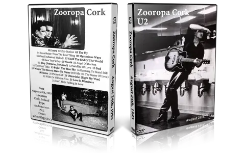 Artwork Cover of U2 1993-08-24 DVD Cork Audience