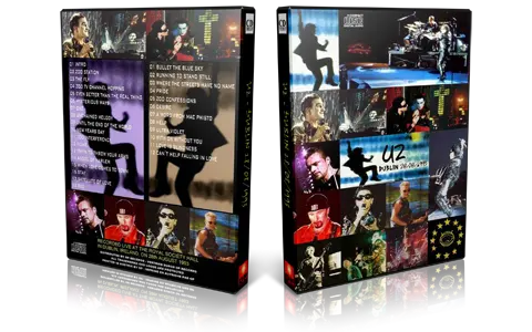 Artwork Cover of U2 1993-08-28 DVD Dublin Audience