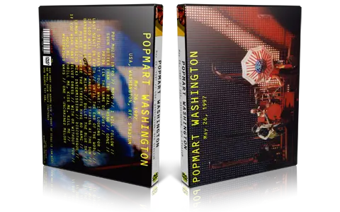 Artwork Cover of U2 1997-05-26 DVD Washington Audience