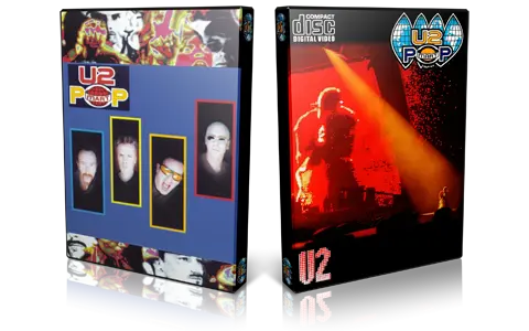 Artwork Cover of U2 1997-06-15 DVD Edmonton Proshot