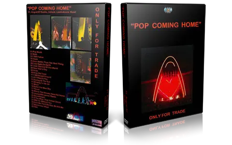 Artwork Cover of U2 1997-08-31 DVD Dublin Proshot