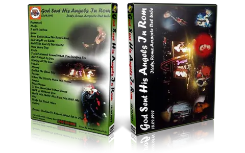 Artwork Cover of U2 1997-09-18 DVD Rome Audience