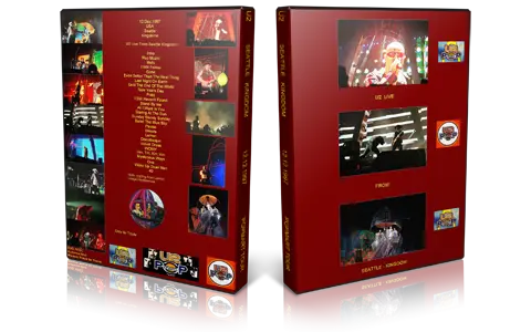 Artwork Cover of U2 1997-12-12 DVD Seattle Audience