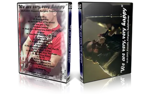 Artwork Cover of U2 2001-04-10 DVD Calgary Audience