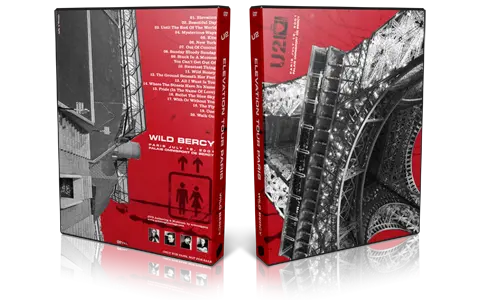 Artwork Cover of U2 2001-07-18 DVD Paris Audience