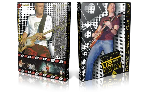 Artwork Cover of U2 2001-07-21 DVD Turino Audience