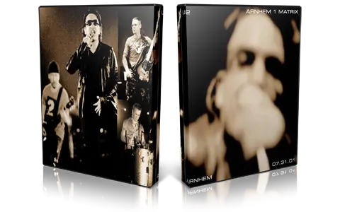 Artwork Cover of U2 2001-07-31 DVD Arnhem Audience