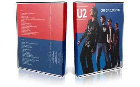 Artwork Cover of U2 2001-08-01 DVD Arnhem Audience