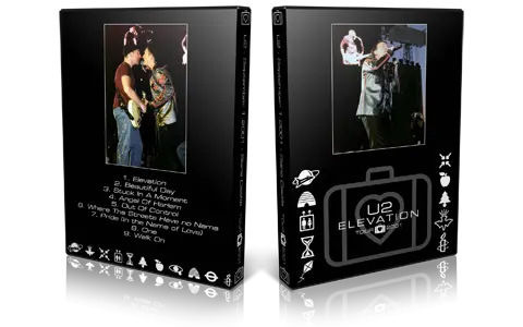 Artwork Cover of U2 2001-09-01 DVD Slane Audience
