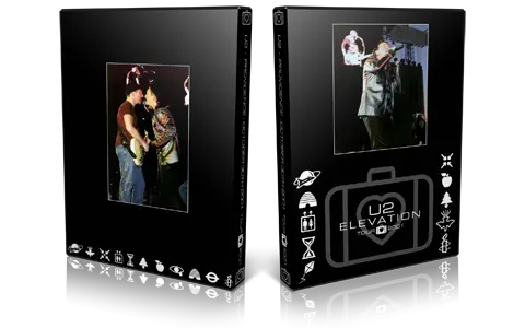 Artwork Cover of U2 2001-10-30 DVD Providence Audience