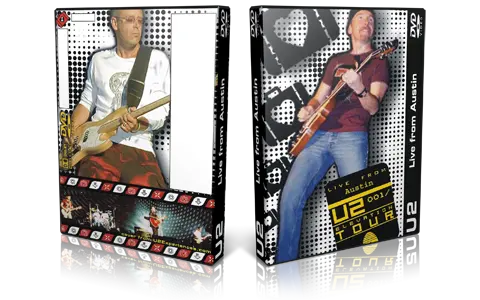 Artwork Cover of U2 2001-11-05 DVD Austin Audience