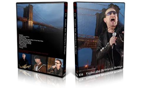 Artwork Cover of U2 2004-11-22 DVD New York Proshot
