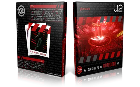 Artwork Cover of U2 2005-04-14 DVD Phoenix Audience