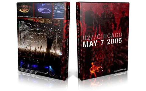 Artwork Cover of U2 2005-05-07 DVD Chicago Audience