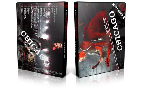Artwork Cover of U2 2005-05-09 DVD Chicago Audience
