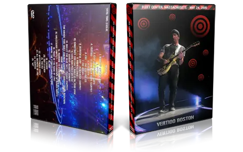 Artwork Cover of U2 2005-05-24 DVD Boston Audience