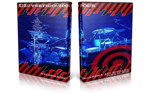 Artwork Cover of U2 2005-06-12 DVD Gelsenkirchen Audience