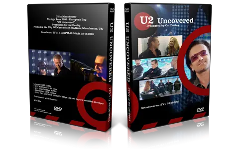 Artwork Cover of U2 2005-06-28 DVD Manchester Proshot