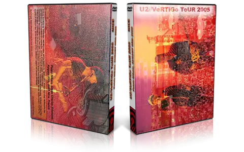 Artwork Cover of U2 2005-08-05 DVD Nice Audience