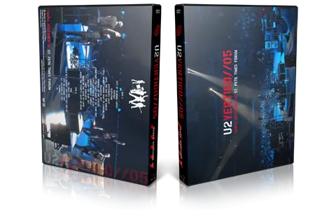 Artwork Cover of U2 2005-11-16 DVD Tampa Audience