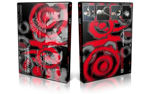 Artwork Cover of U2 2005-12-07 DVD Hartford Audience
