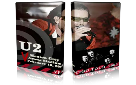 Artwork Cover of U2 2006-02-15 DVD Mexico City Audience