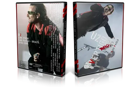 Artwork Cover of U2 2006-02-20 DVD Sao Paulo Proshot