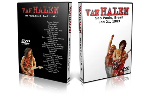 Artwork Cover of Van Halen 1983-01-21 DVD Sao Paulo Proshot