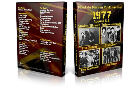 Artwork Cover of Various Artists Compilation DVD Punk Festival 1977 Proshot
