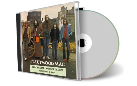 Artwork Cover of Fleetwood Mac 1969-11-04 CD Stockholm Audience