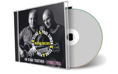 Artwork Cover of Paul Simon and Sting 2015-02-13 CD Sydney Audience
