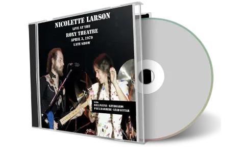 Artwork Cover of Nicolette Larson 1979-04-03 CD Hollywood Audience