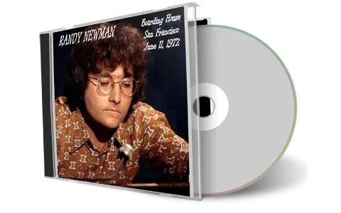 Artwork Cover of Randy Newman 1972-06-21 CD San Francisco Soundboard