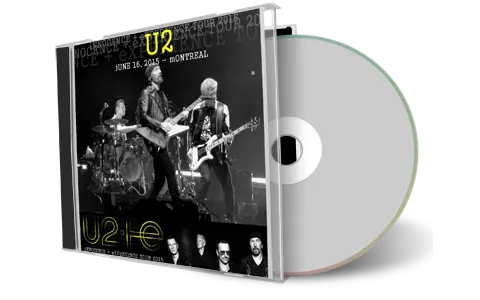 Artwork Cover of U2 2015-06-16 CD Montreal Audience