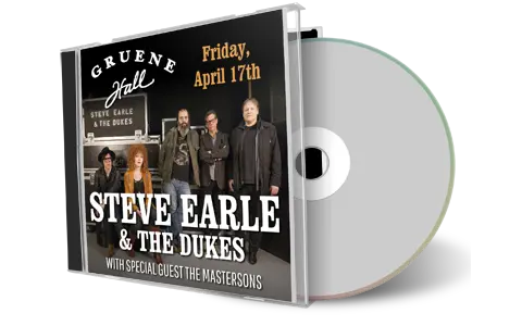 Artwork Cover of Steve Earle 2015-04-17 CD Gruene Audience