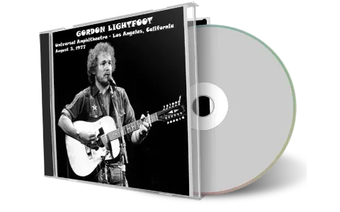 Artwork Cover of Gordon Lightfoot 1977-08-03 CD Los Angeles Audience