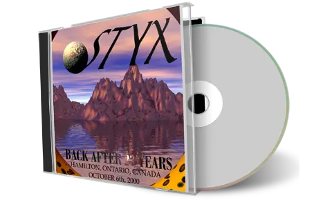 Artwork Cover of Styx 2000-10-06 CD Hamilton Audience