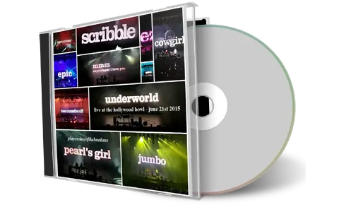 Artwork Cover of Underworld 2015-06-21 CD Hollywood Audience