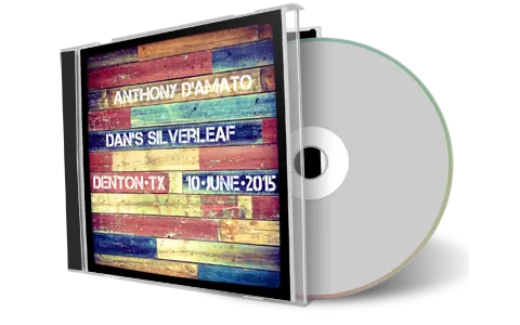 Artwork Cover of Anthony DAmato 2015-06-10 CD Denton Soundboard