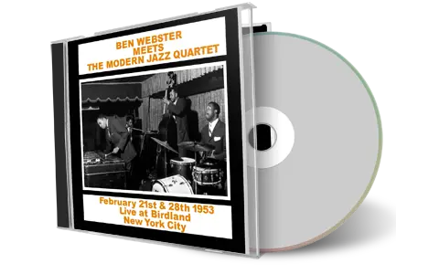 Artwork Cover of Ben Webster 1953-02-21 CD New York City Soundboard