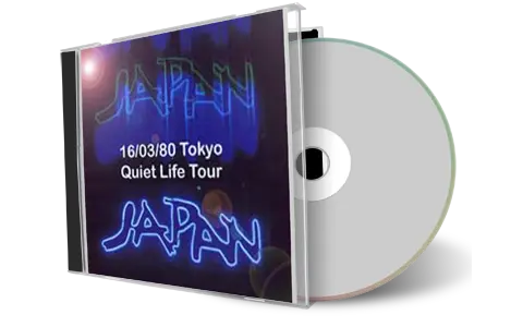 Artwork Cover of Japan 1980-03-27 CD Tokyo Soundboard