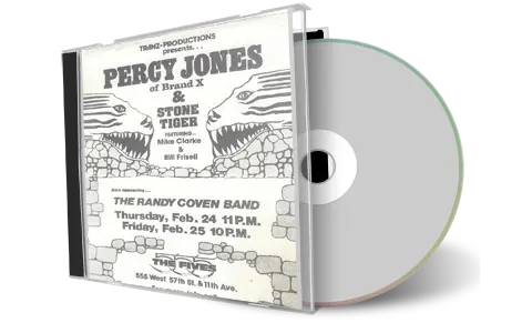 Artwork Cover of Percy Jones 1983-01-21 CD New York City Audience