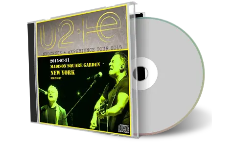 Artwork Cover of U2 2015-07-31 CD New York City Audience